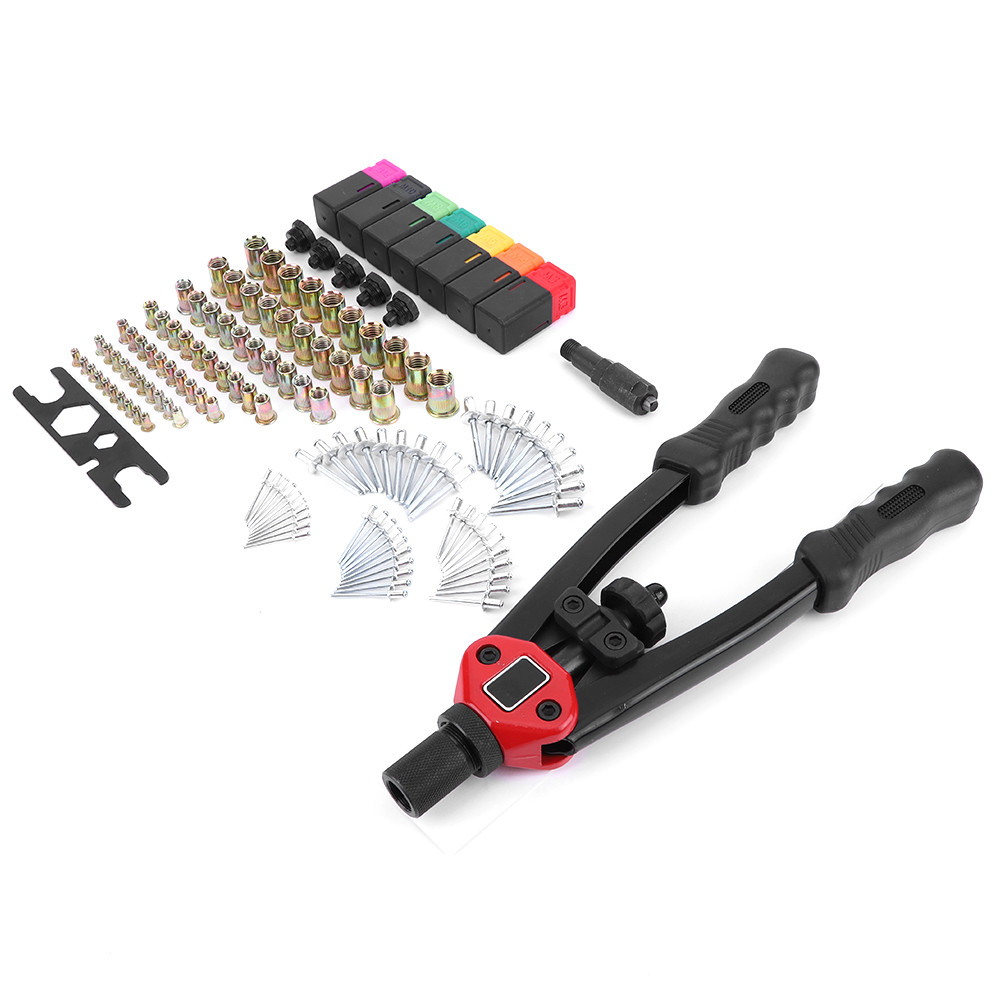 Rivet Nut Tool M3 M4 M5 M6 M8 M10 M12 Hand Riveter Hand Threaded Rivet ...