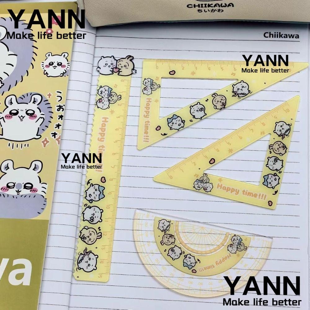 YANN1 1 Set Metric Ruler, High Appearance Chiikawa Measuring Too ...
