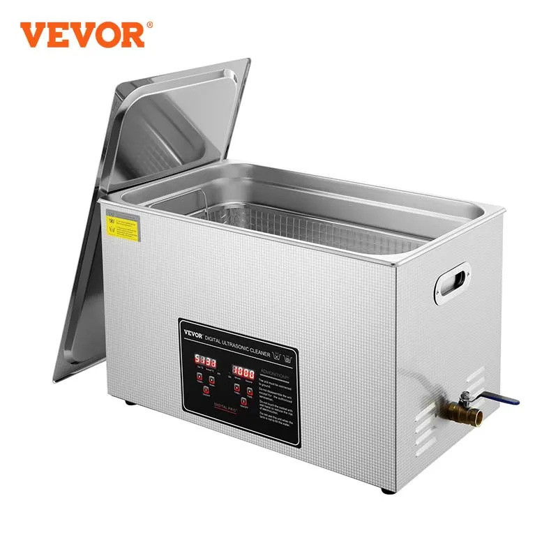 VEVOR Ultrasonic Cleaner with Digital Timer & Heater Jewelry Ultrasound ...