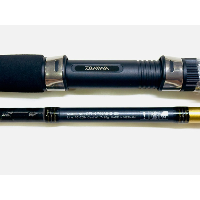 2025 DAIWA CROSSFIRE X SPINNING BAITCASTING FISHING ROD | Shopee
