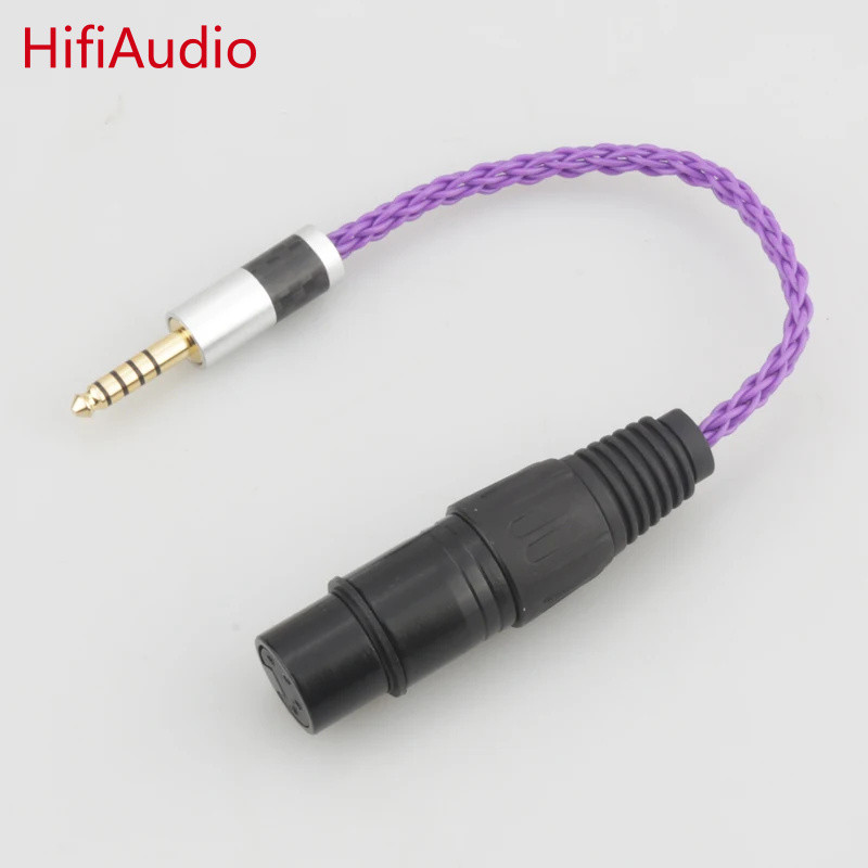 TOP-HiFi Single Crystal Copper 3.5mm TRRS Balanced Male To 4.4mm Balanced Female Audio Adapter Cable 3.5mm To 4.4mm I.429990042 - View #5