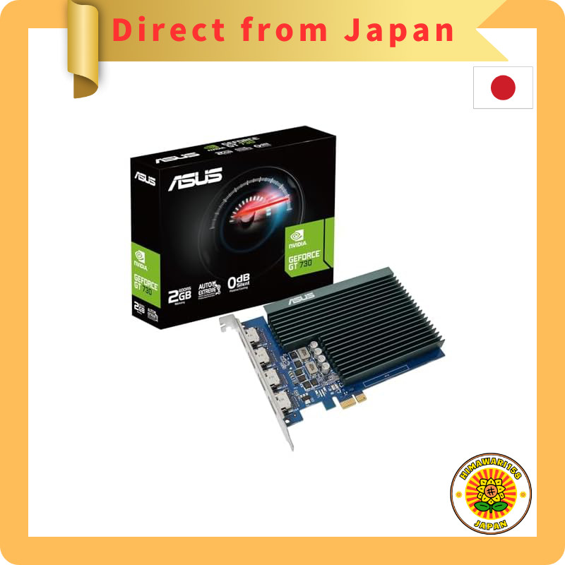 ASUS NVIDIA GeForce GT730 Fanless Model 2GB GT730-4H-SL-2GD5【Direct ...