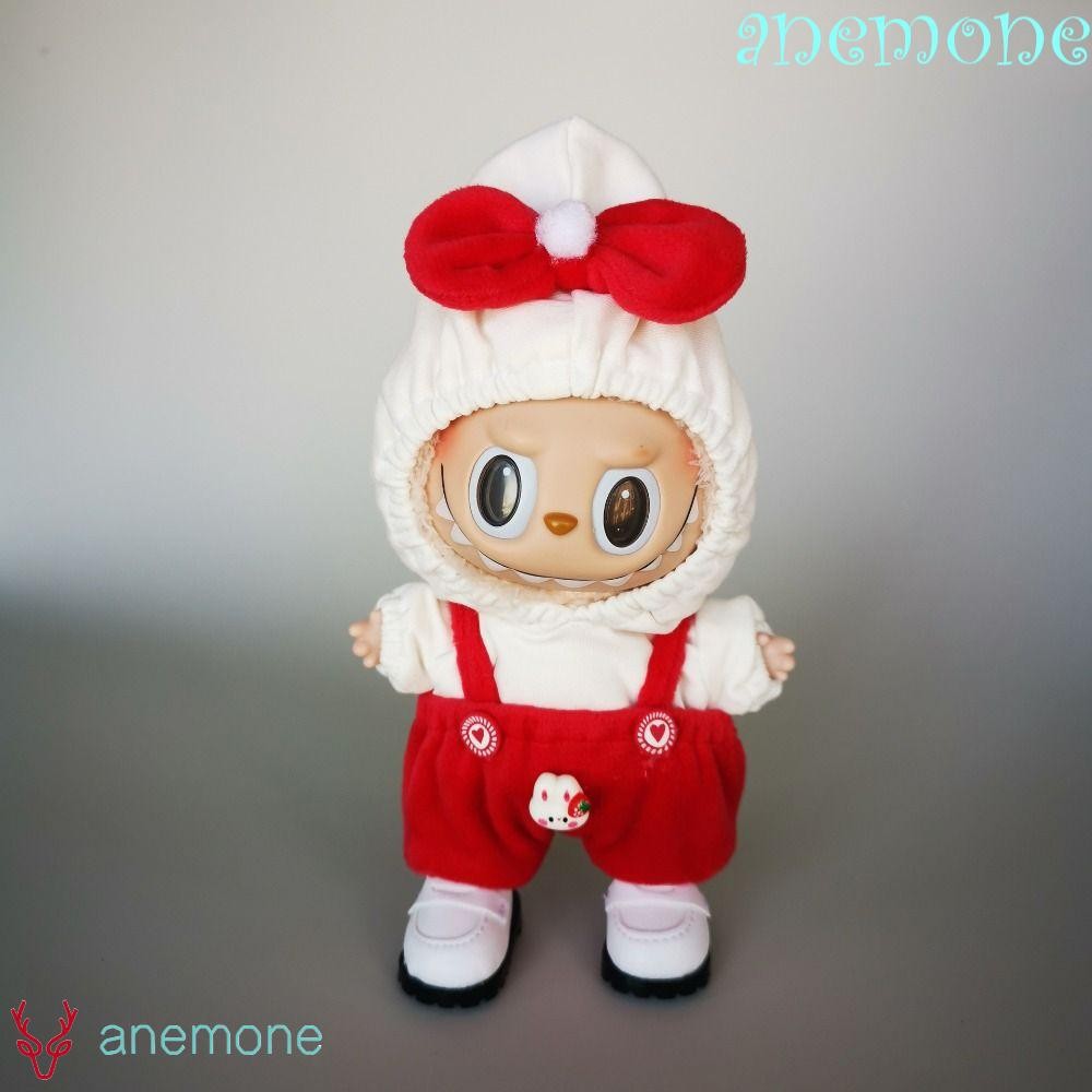 Doll Clothes For Labubu Outfit V1 V2 V3 17cm Dolls Sitting Accessories Glasses Clothing Designer Kids