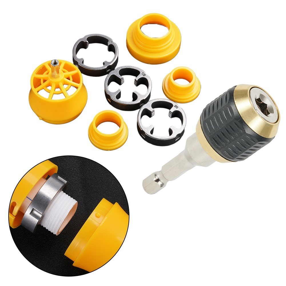 [VE]60mm drill chuck screwdriver Quick-change adapter Electric PVC pipe ...