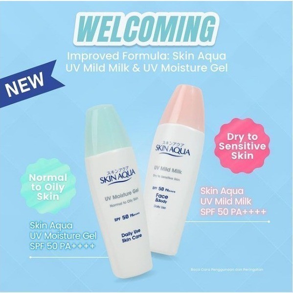Skin Aqua UV Moisture Gel SPF 50 40gr / Merah Jingga Official - Gambar 2