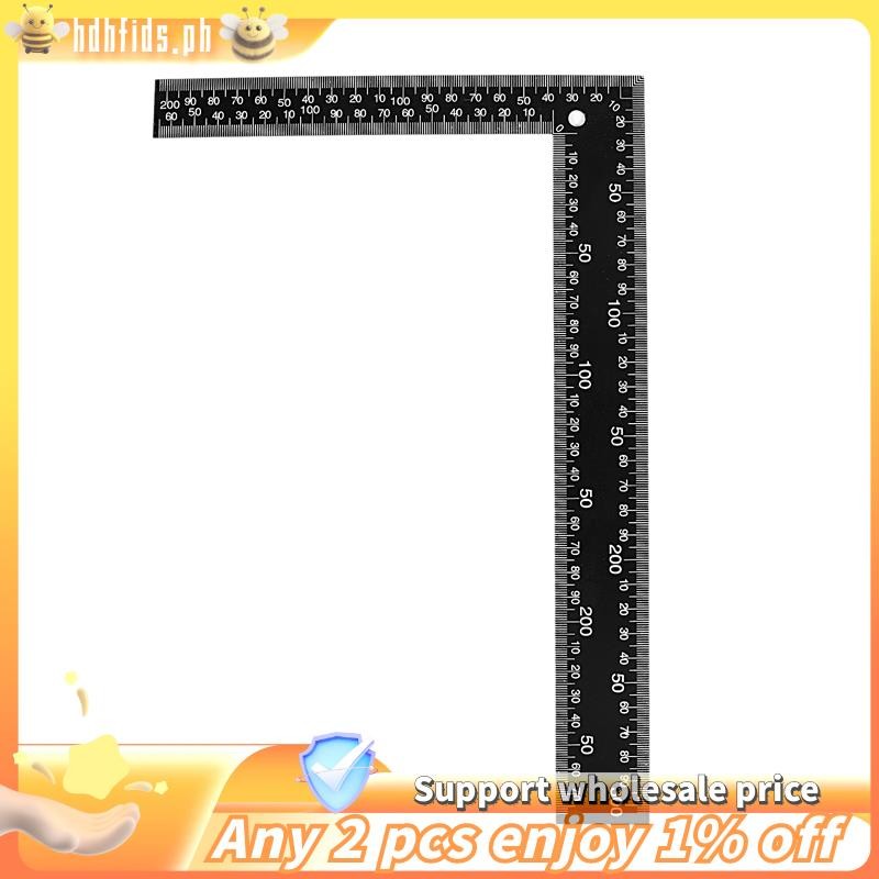 Teacher 0-30cm 0-20cm Measuring Range L Shaped Design Square Ruler ...