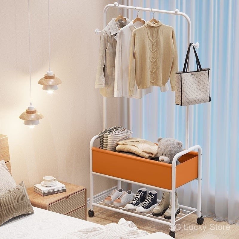 PHO BIG SALEClothes Rack Clothes Drying Rack with Wheels Storage Rack ...
