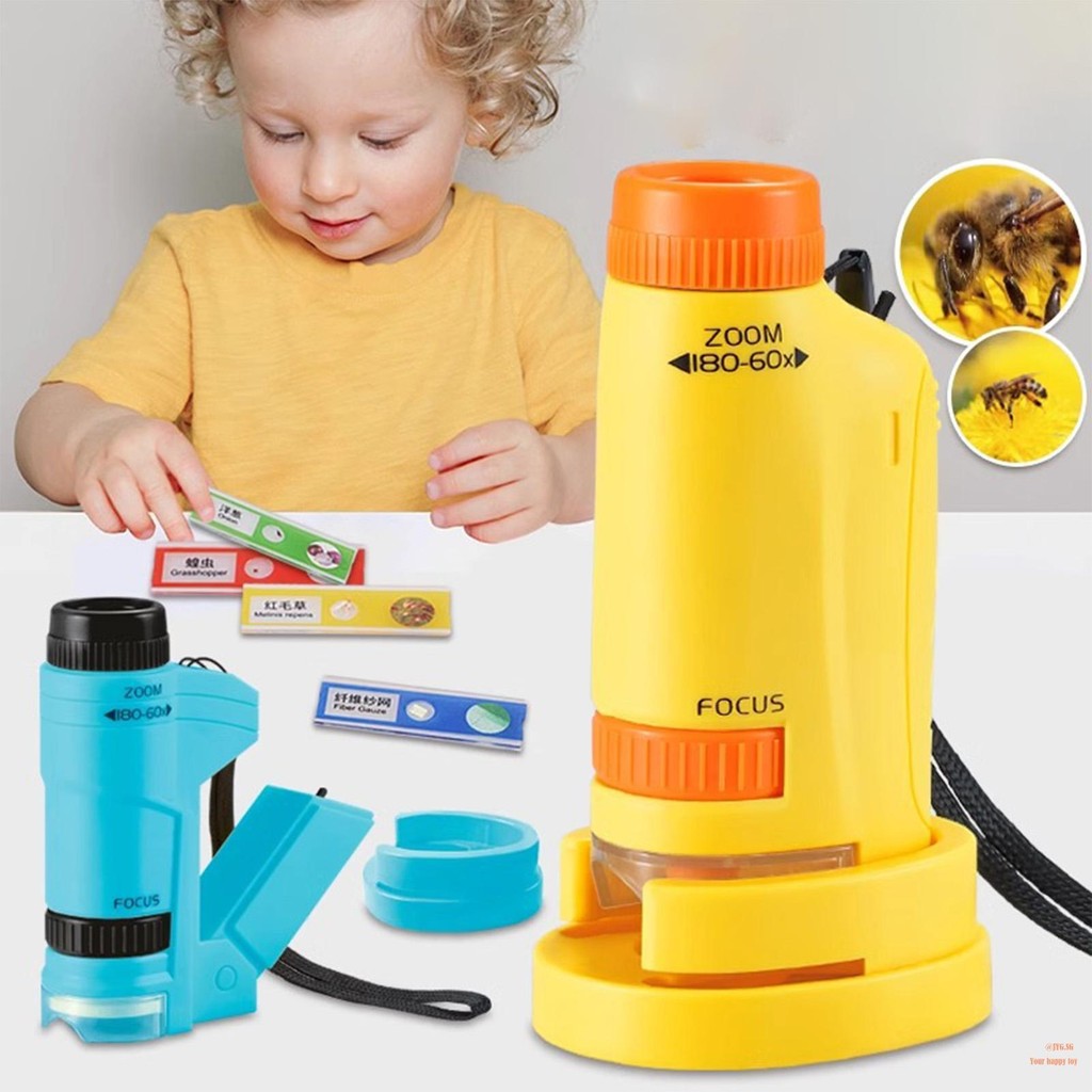 Pocket Microscope Toys for Kids Outdoor Science Exploration Microscope ...