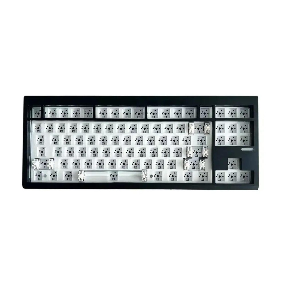moi 3個セット ZUOYA GMK87-L 3Mode Custom BT/2.4G/USB-C Mechanical Keyboard Kit