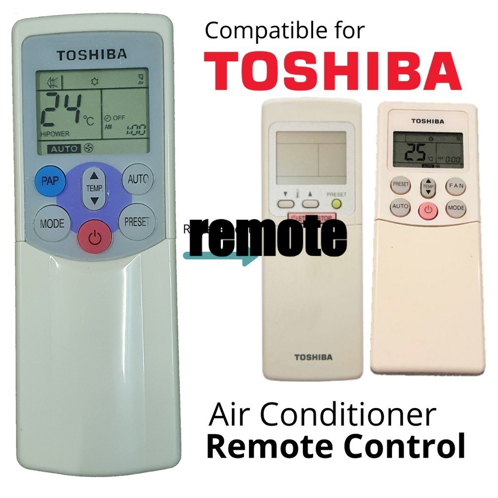 Toshiba AirCond Remote Control WH-H01JE WC-H01EE WC-H01EF WH-F08J ...