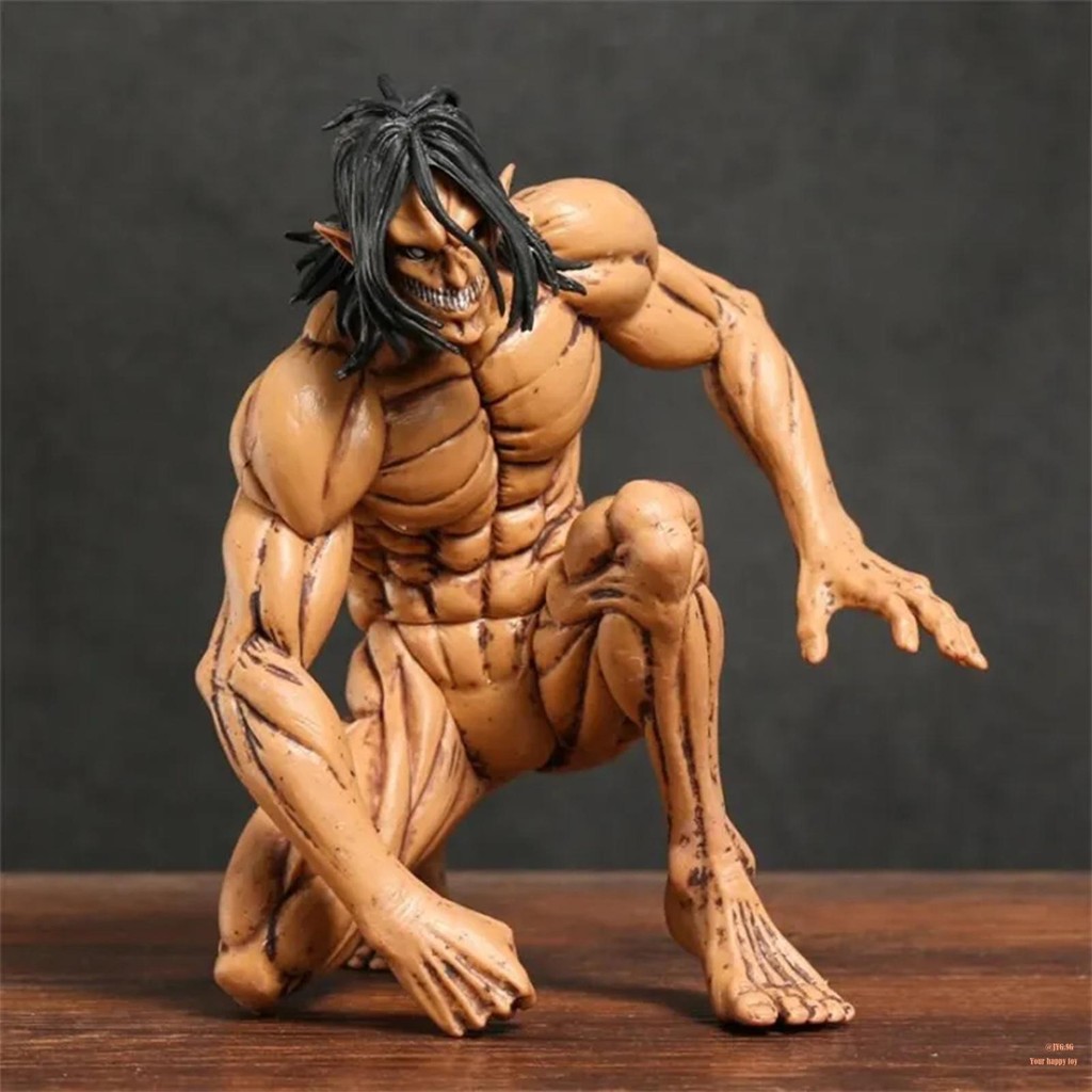 Cross-border hand-run attacking giant figure kneeling and standing pose ...