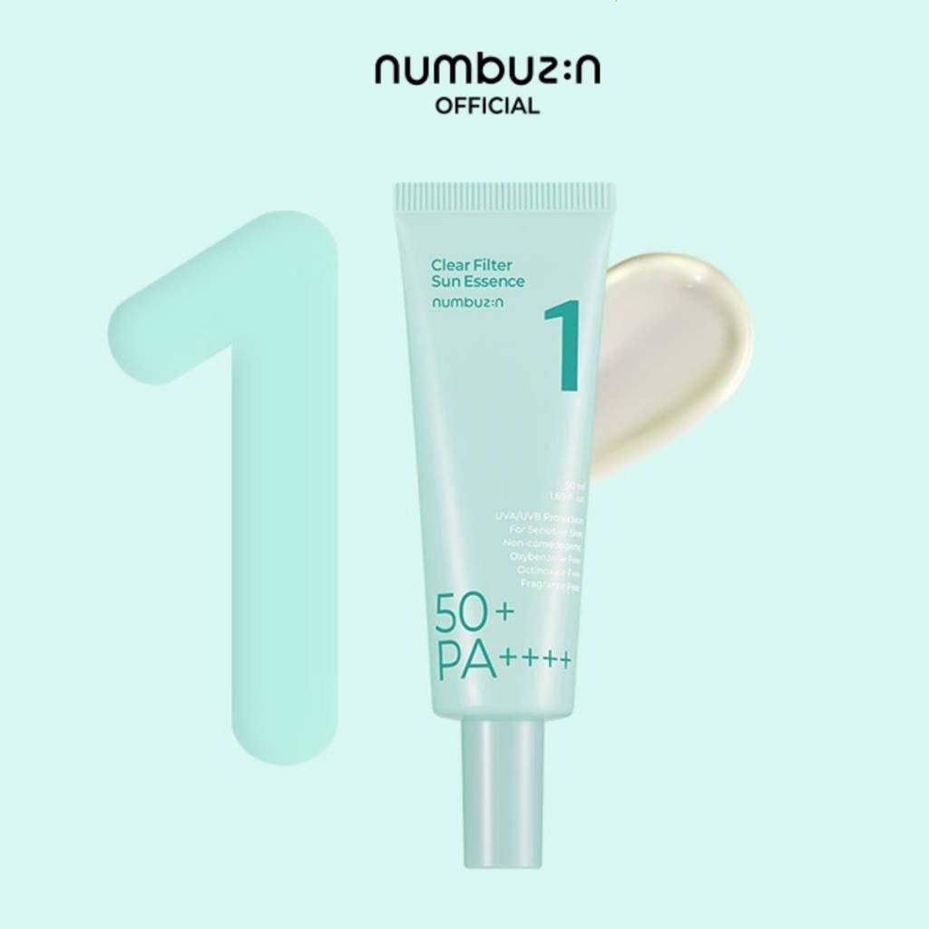 numbuzin No.1 Clear Filter Sun Essence SPF50+ PA++++ 50ml