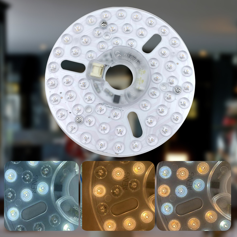 3.9/4.9/6.2 Inch 15/18/24W Ceiling Fan Light Replacement Panel 3000 ...