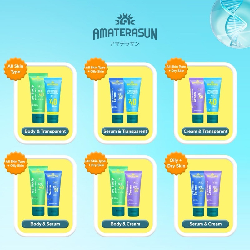Amaterasun UV Sunscreen Series / Merah Jingga Official - Gambar 2