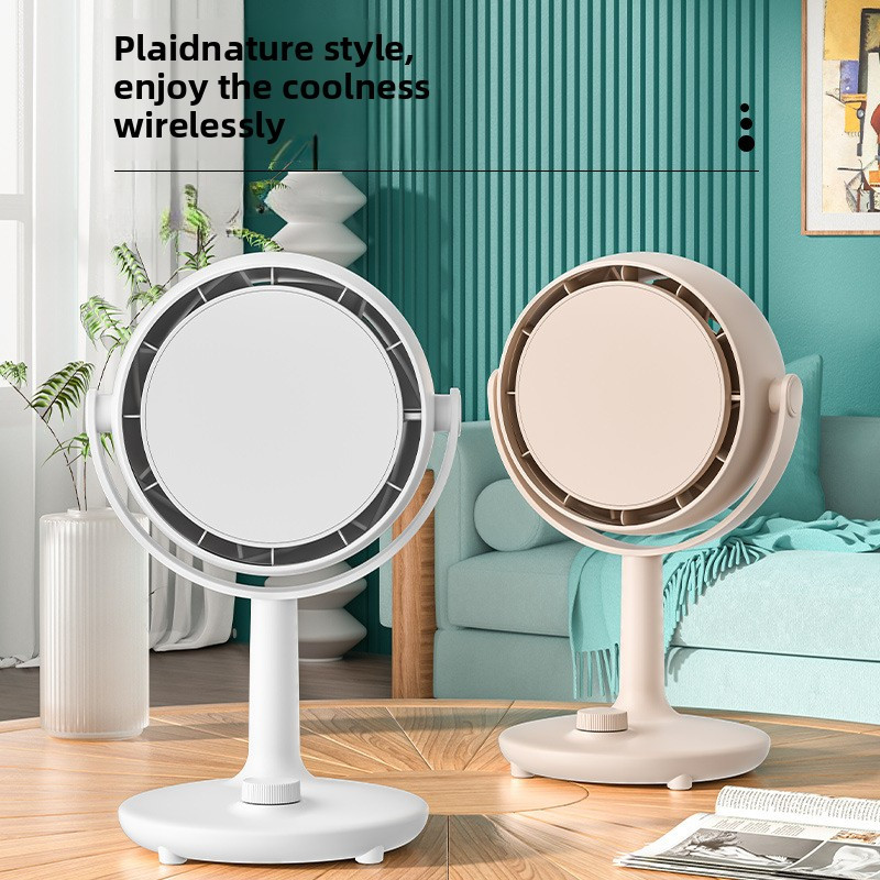 Ready New Fill Light Circulating Fan Mute Portable Multi-Function 360 ...