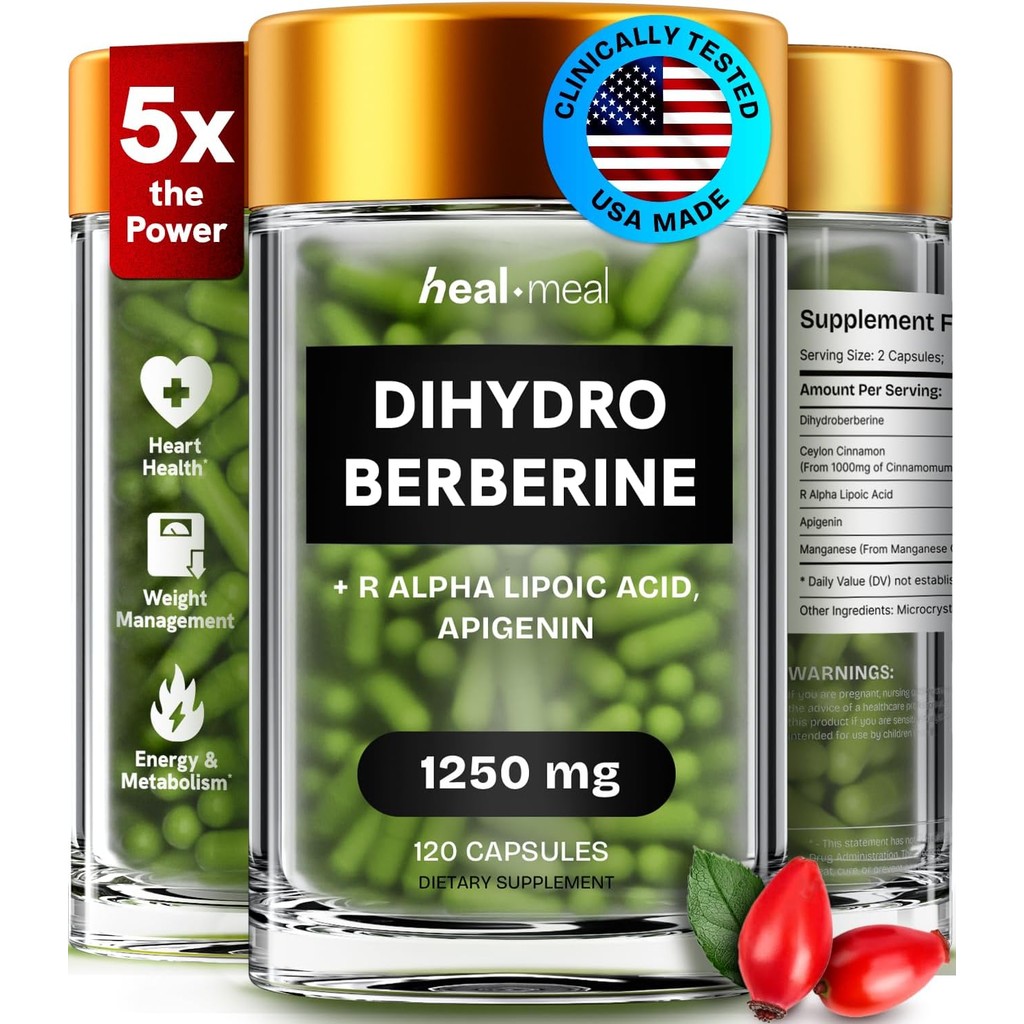 Dihydroberberine Supplement - Dehydro Berberine Organic - Super ... - Dehydro Berberine Supplement
