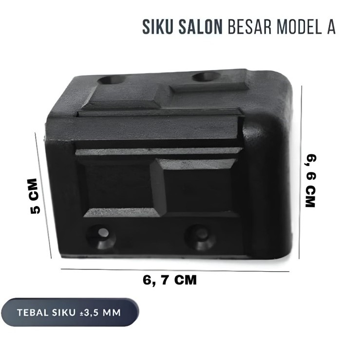 SIKU Large Size Salon Box Elbow / Model A Speaker Box Corner Legs Thick ...