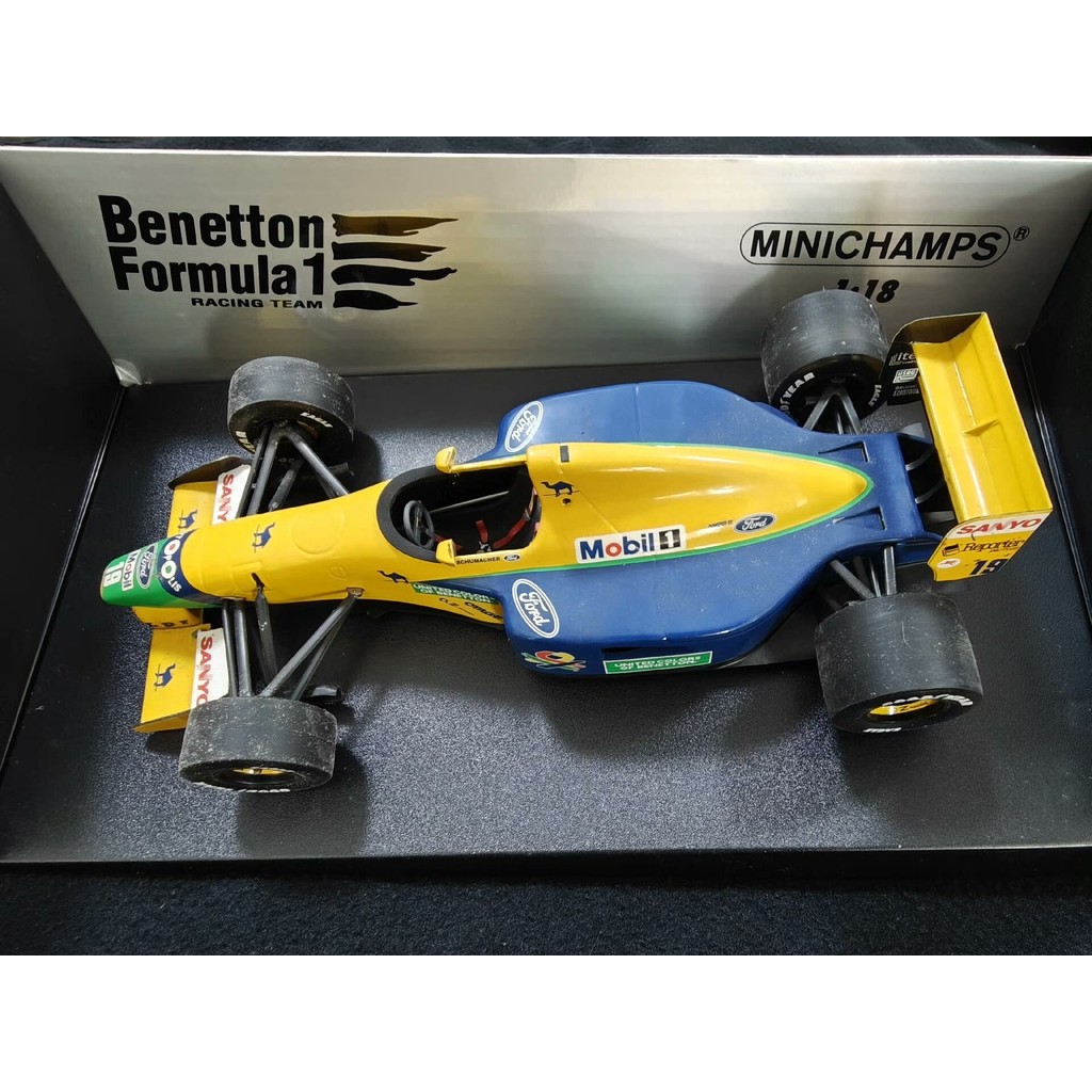F1 BENETTON FORD 1992 B191B BRUNDLE EARLY SE 1/18 MINICHAMPS