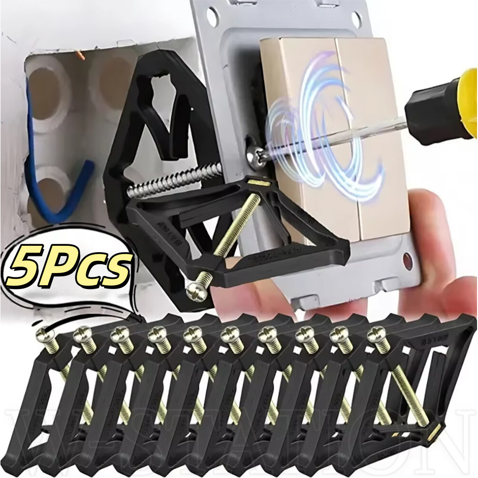 5Pcs 86 Type Cassette Repairer Dark Box - Switch Screw Box Repair Tool ...