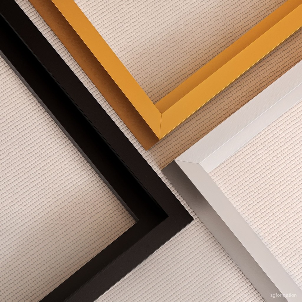 Aluminum Alloy Line Profile Photo Frame and Picture Frame Poster Frame ...