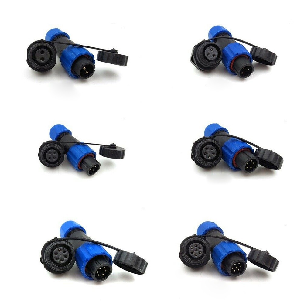 IP68 waterproof aviation socket connector SD13 male and female ...