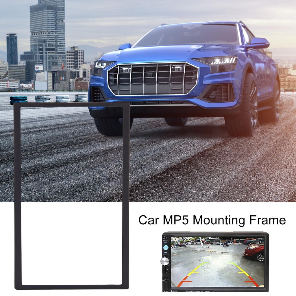 2 Din Universal Radio Frame Radio Media Player Frame Universal Double ...