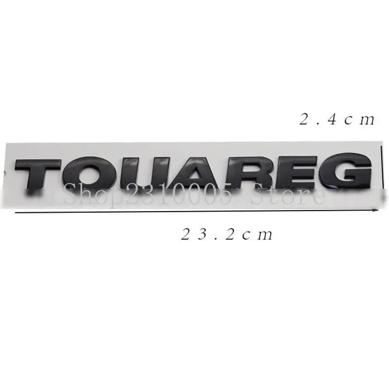 2.4cm ABS Letters Car Emblem for TOUAREG Old Big Bond Font Trunk ...