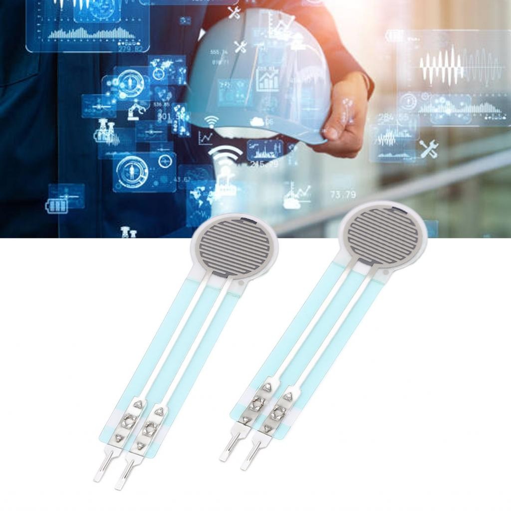 2Pcs Thin Film Pressure Sensor Flexible Bend Force Sensitive Resistor ...