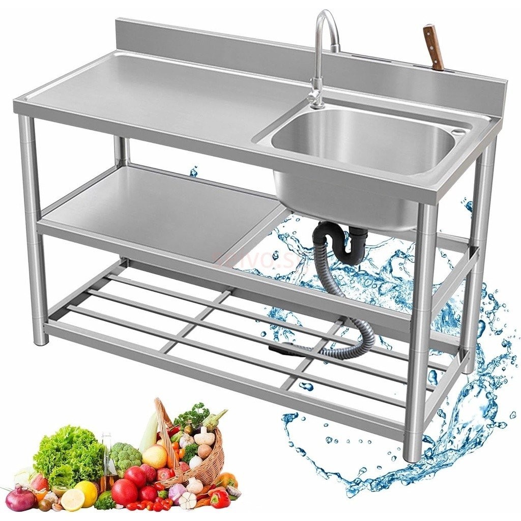 Stainless Steel Sink, Outdoor Portable Sink, Kitchen Sinks Free ...