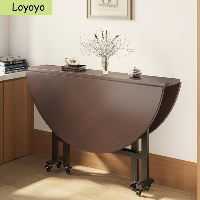 LYY Dining Table Home Simple Style Extendable Dining Table Multi ...