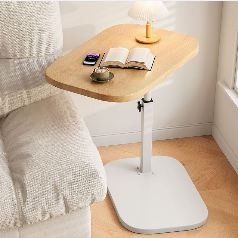 Movable and Adjustable Iron Office Computer Desk with Storage Shelves ...