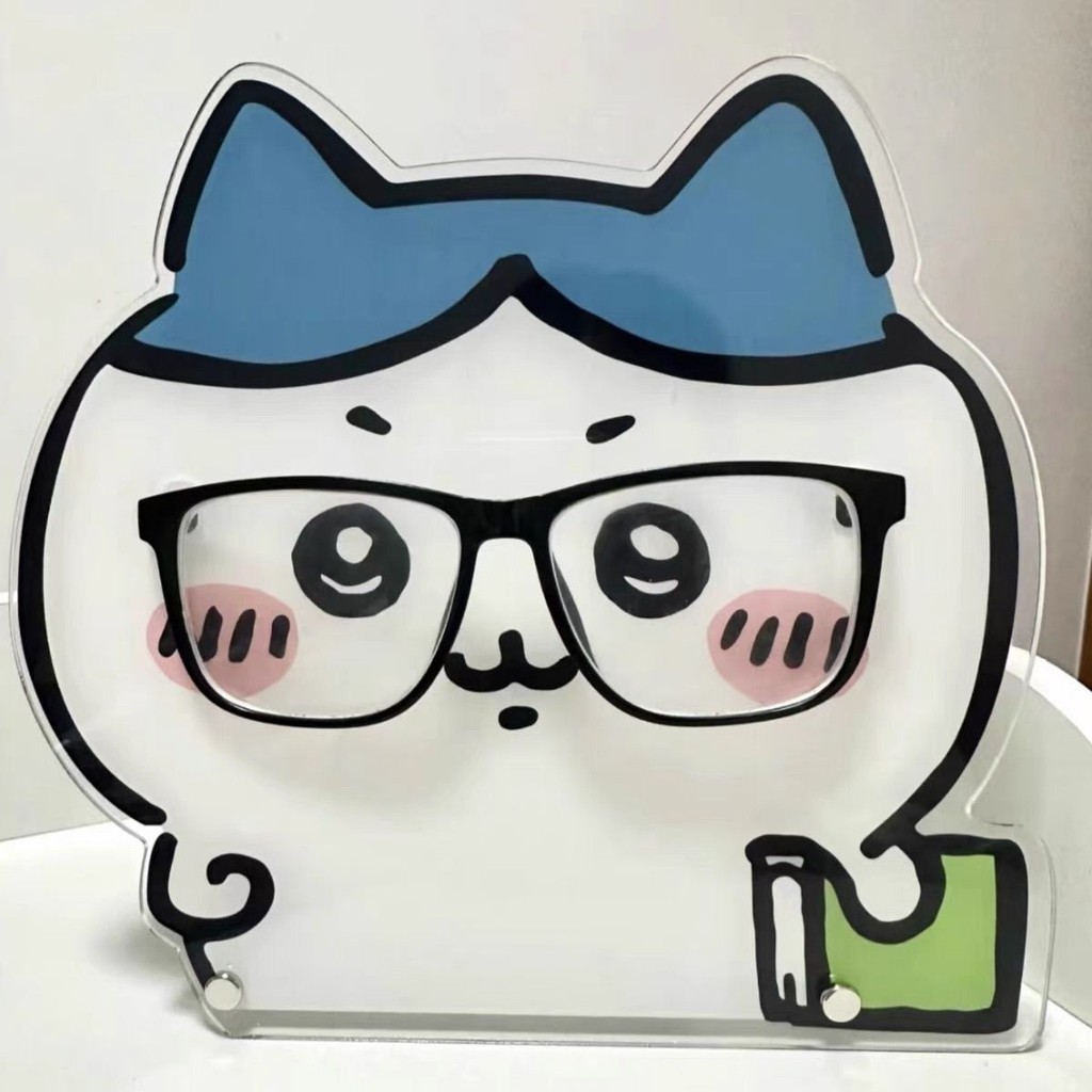 Chiikawa Doujin Homemade Momonga Hachi Kurimannjyuu Acrylic Glasses ...