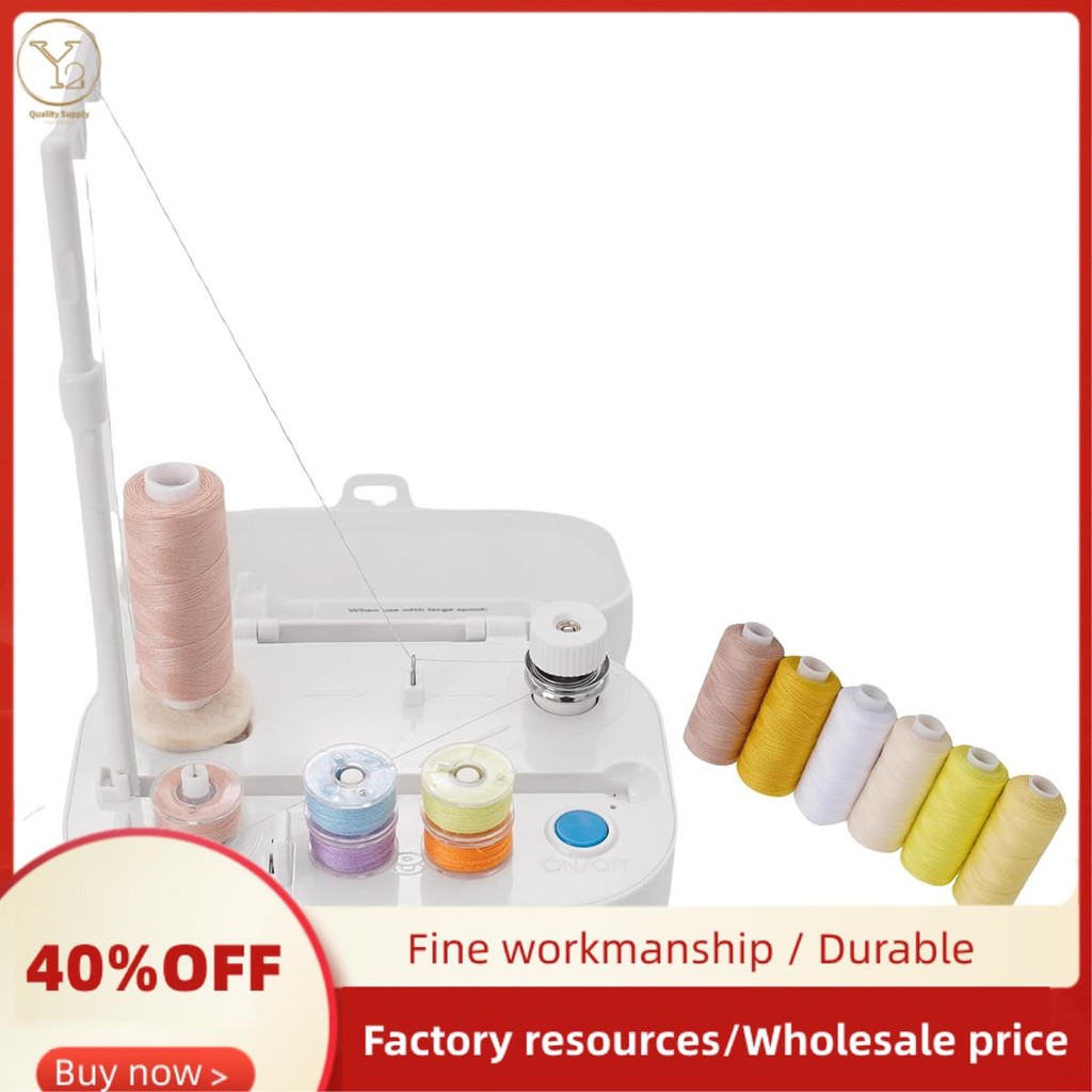 Automatic Bobbin Winder Large Spool Thread Holder +Auto Stopper for ...