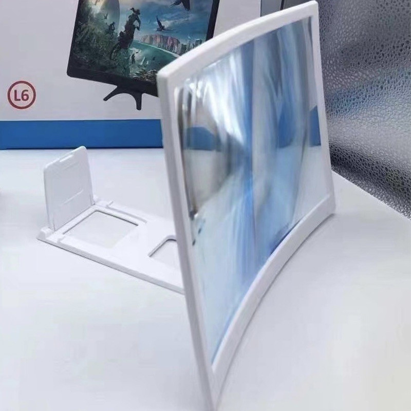 Agrandisseur D'Écran Pliable Pour Smartphone - Support Portable 3D Pour Films, Jeux Et Vidéos - HD Et Ultra Fin
