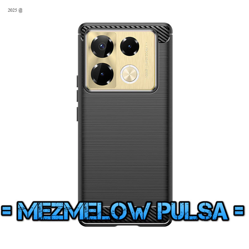 Case Softcase Fiber Carbon Casing Caseng Infinix Note 40 Pro 5G - Gambar 2