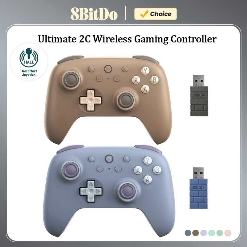 New Color 8BitDo Ultimate 2C Wireless Gaming Controller Gamepad ...