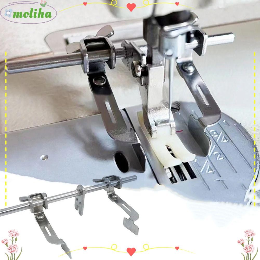 MOLIHA Double Guide Stitch Ruler, Left Right Regulation Seam Guide ...