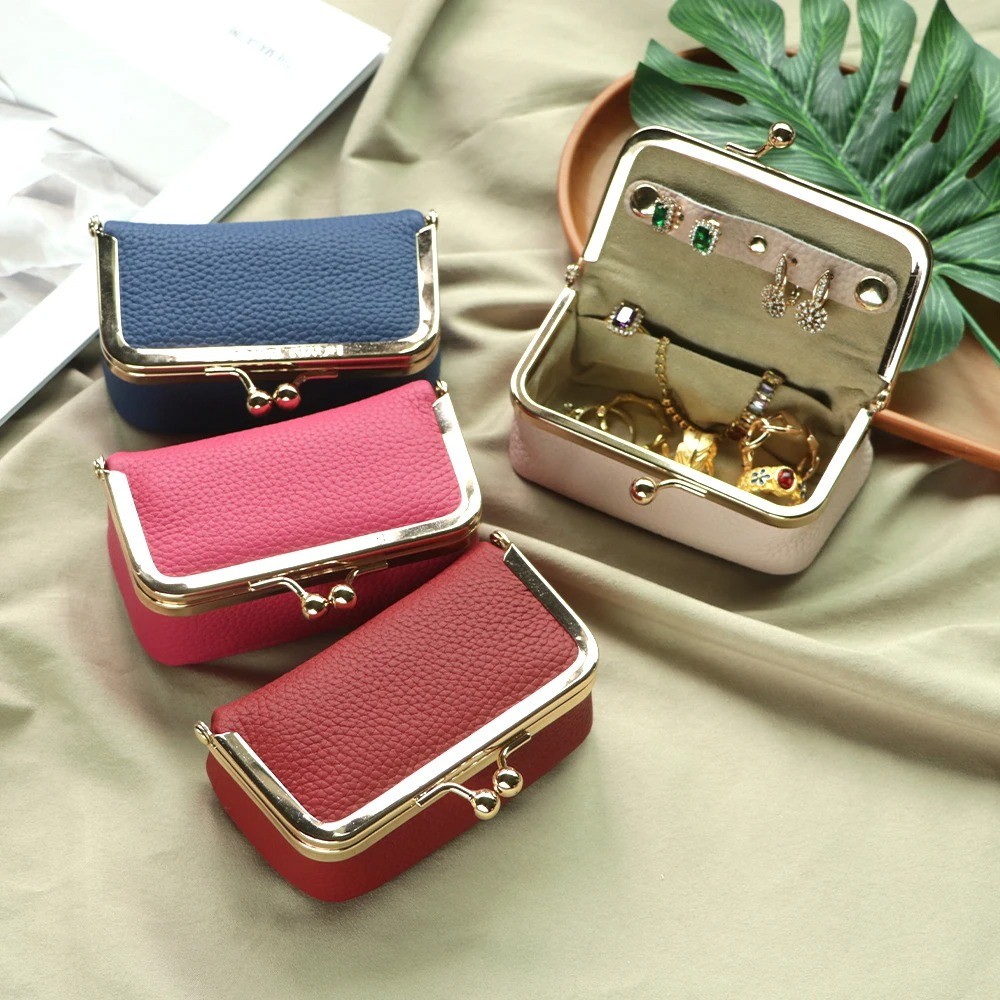 Royal Bagger Cowhide Jewelry Box, Mini Case for Rings, Necklaces ...