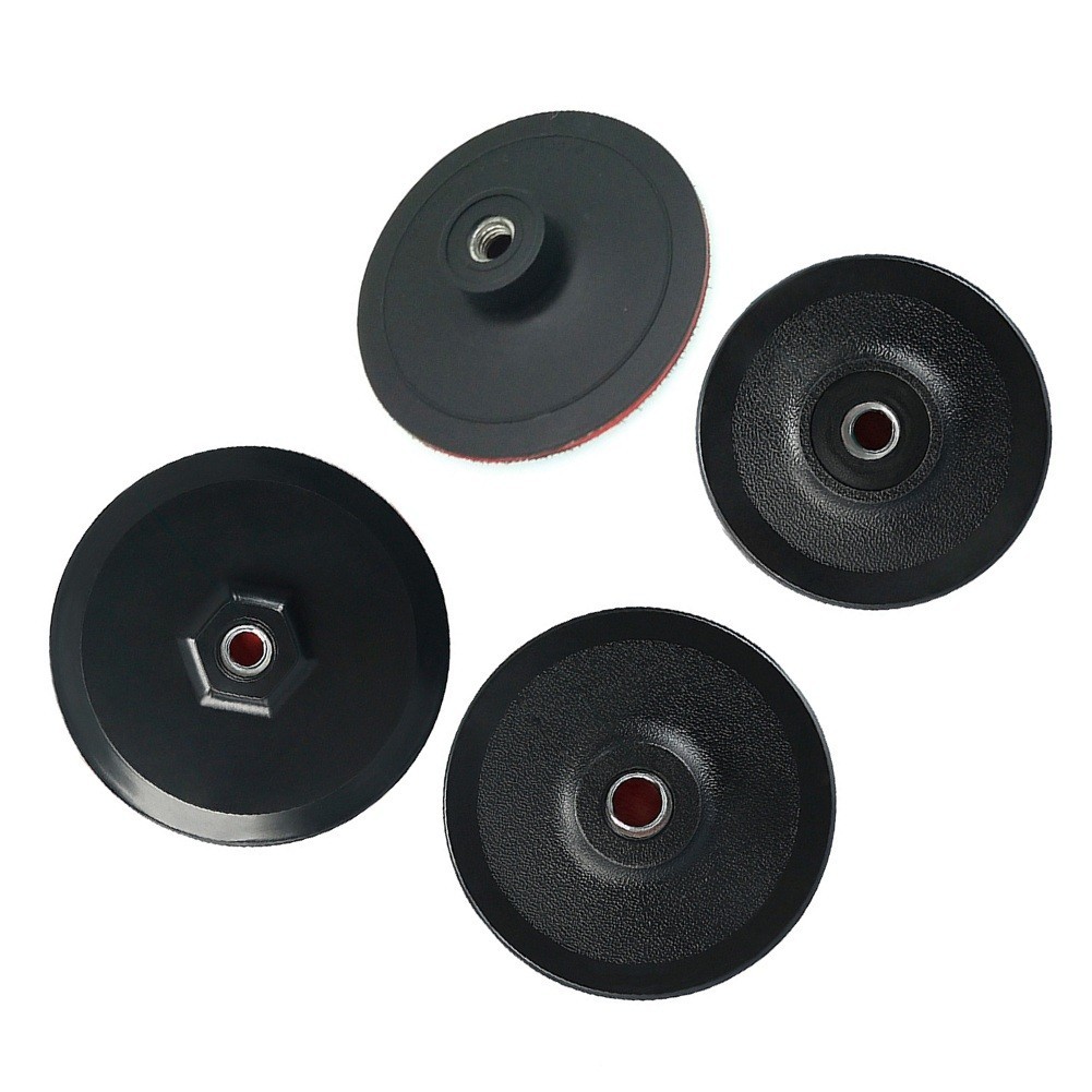 3Inch 4Inch Rubber Backing Pad M10 For M14 Thread Polishing Disc For ...