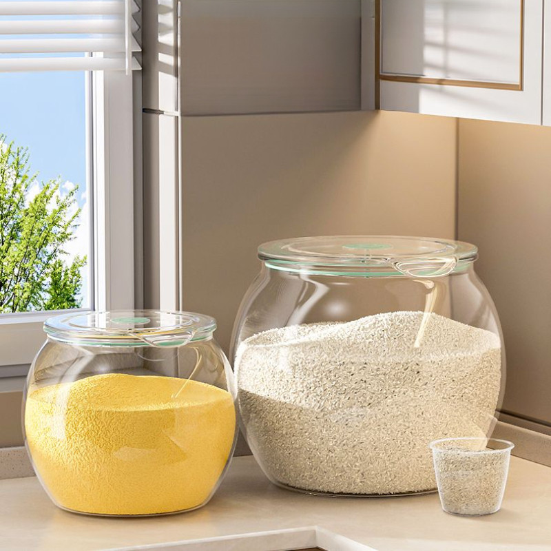 Rice container Rice container 5KG 12.5KG Rice bucket insect-proof ...