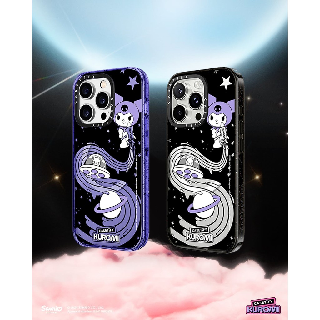 iPhoneアクセサリー CASETIFY KUROMI ROCKET iPhone16pro CASETIFY KUROMI ROCKET iPhone16pro max iPhoneアクセサリー