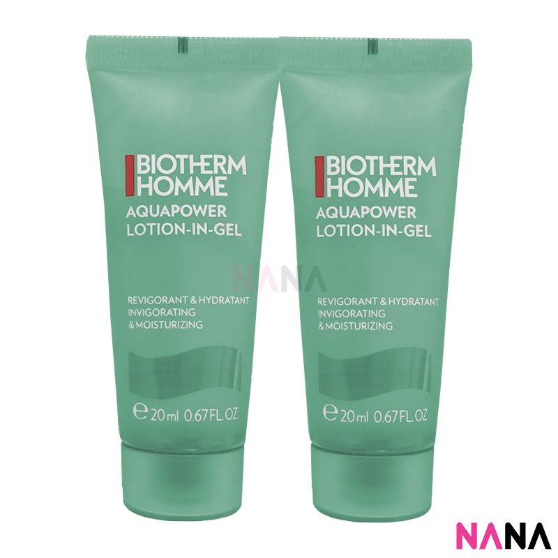 BIOTHERM Aquapower Lotion-In-Gel 20ml x2 | Shopee Singapore