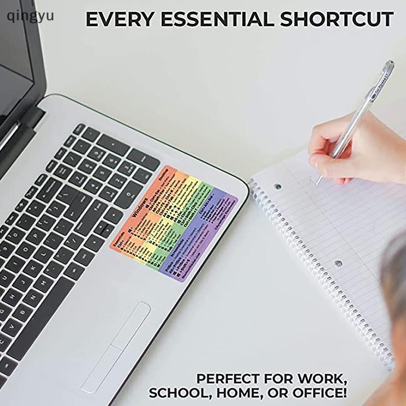 【QUSG】 New Shortcut Key Sticker For 13-16" MacBook Pro 13 /Air 13 ...