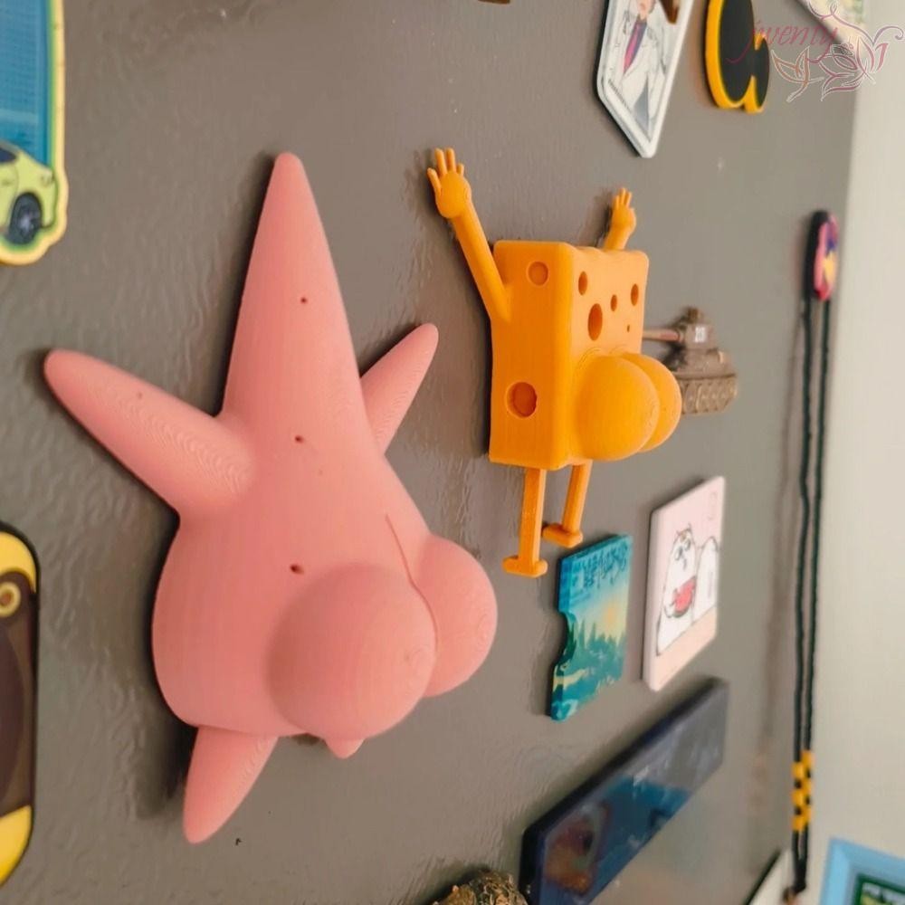 JWENTY Refrigerator Magnet, Crab Pen Holder SpongeBob Fridge Magnet ...