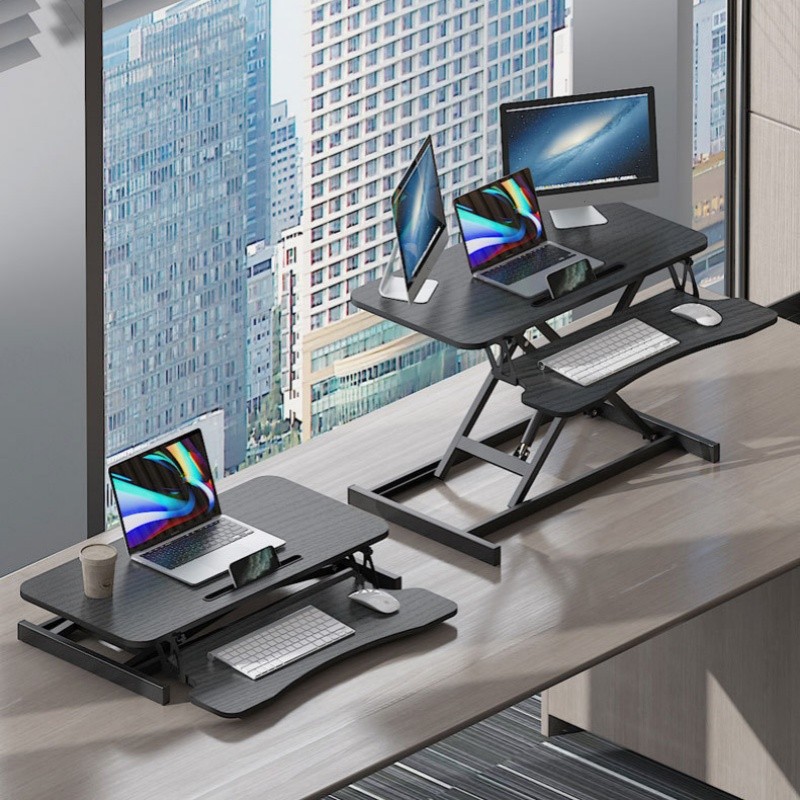 [SG STOCK] Foldable laptop stand Adjustable Lifting Dual Monitor Stand ...