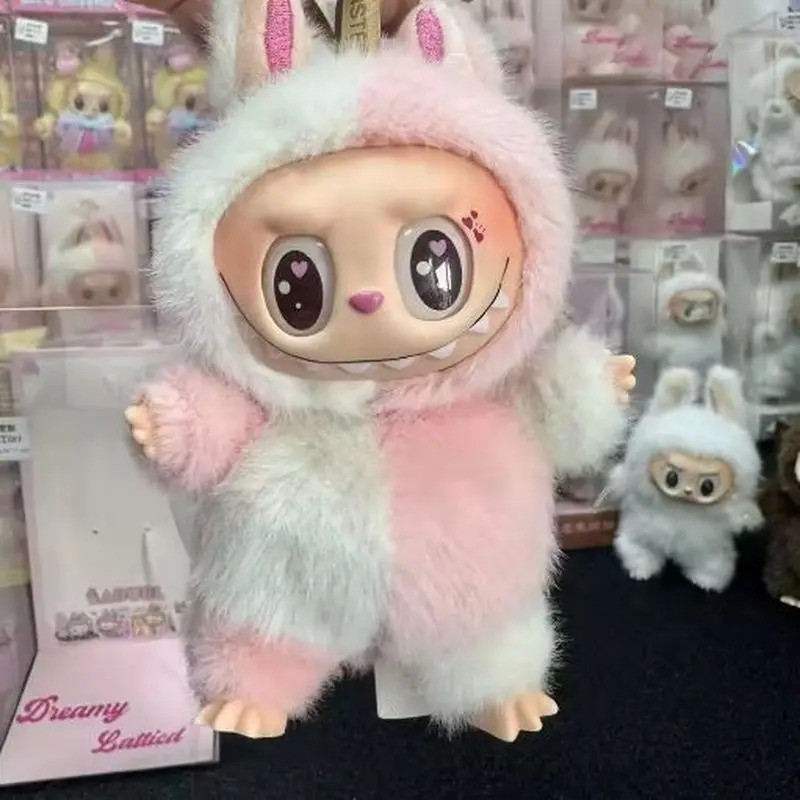 Labubu Vinyl Face Plush Doll Blind Box - The Monster Original Diy ...