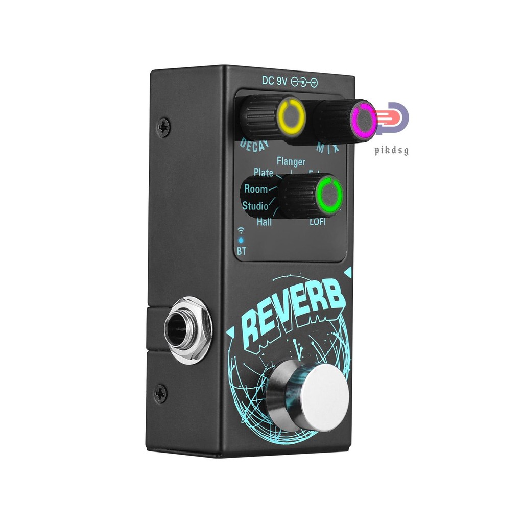 Guitar Effects Pedal Digital Reverb Guitar 9 Different Reverb Guitar ...