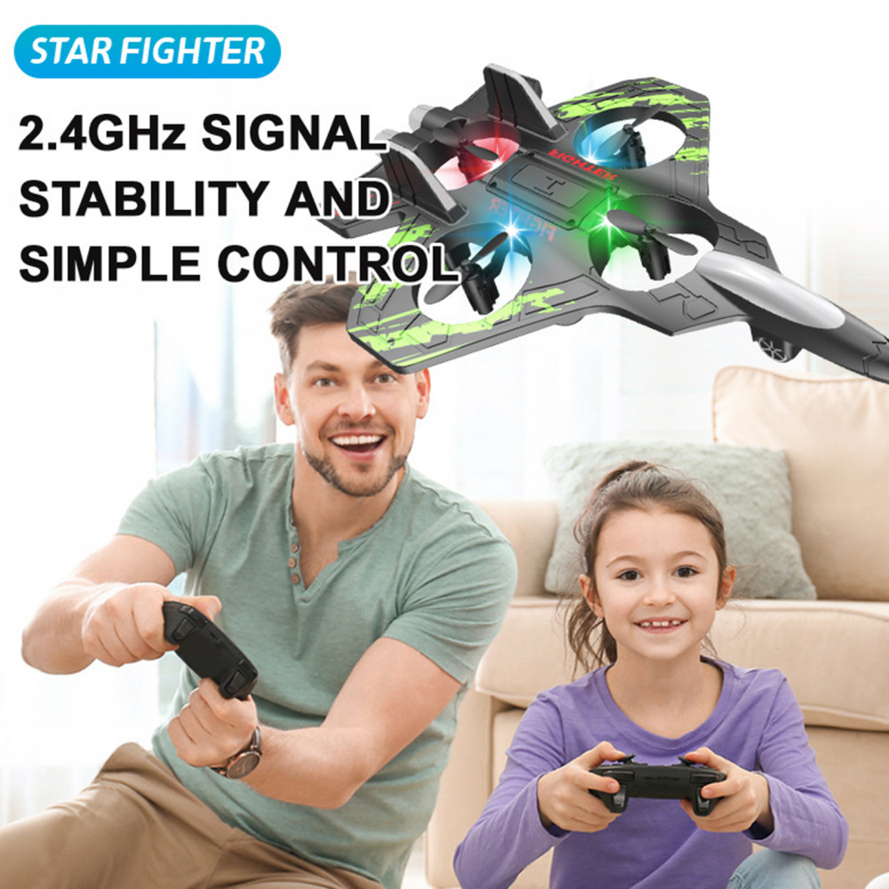 YL RC Airplane for Kids and Beginners, 2.4GHz Foam Drone Remote Control ...