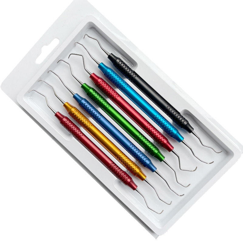 Kit Raschietto Per Denti E Specchio Dentale - Set Per Rimozione Tartaro
