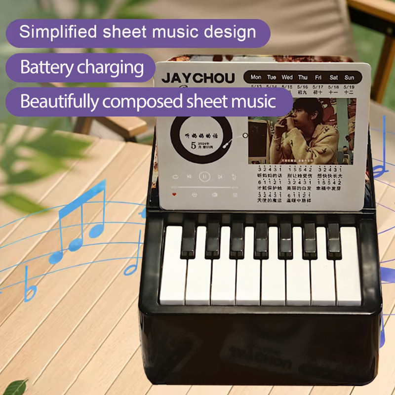 【SHIP FROM SG】Kids Singer Piano Portable Music Toys Simple Musical ...